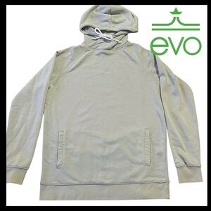 Evo Unisex Sage Green Slim Fit Uni-Pocket Hoodie (M/L)